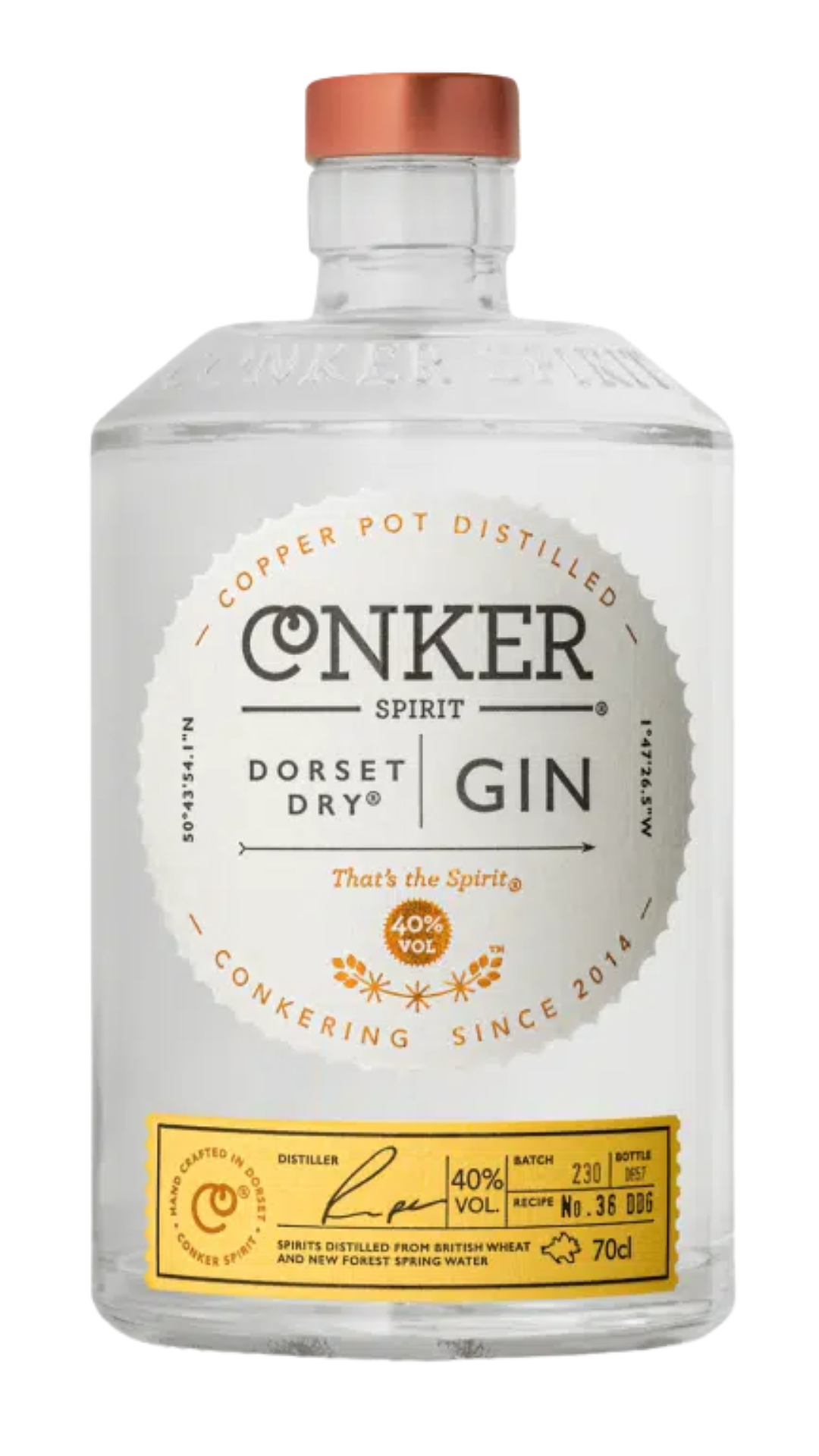 Conker Dorset Dry Gin